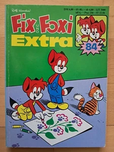 Fix + Foxi Extra Taschenbuch Nr.84 von 1982 mit Pauli - TOP Z1 KAUKA - Picture 1 of 3