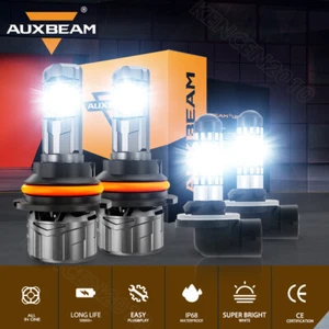 Faro antiniebla alto-bajo LED para Dodge Durango 2001-2003 AUXBEAM Canbus 9007 881 - Imagen 1 de 12