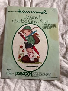 Hummel Designs in Counted Cross Stitch Pattern Booklet Paragon Needlecraft - Picture 1 of 4