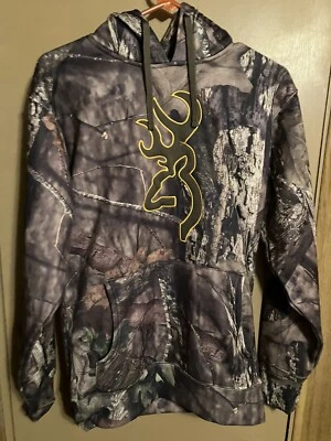 BROWNING TECH HOODED SWEATSHIRT HOODIE - Image 1 of 3