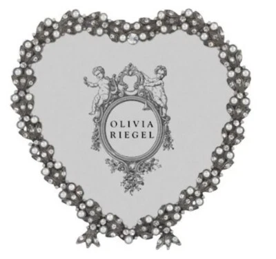 Marco Olivia Riegel Contessa Corazón 3-1/2" ~ ¡Elige tu color!! Foto 1 de 4