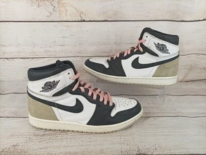 .Jordan 1 Retro High Sneakers Sz 11 Black White Stage Haze - NO INSOLES - Picture 1 of 10