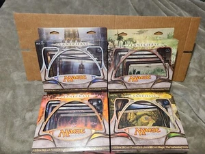 MTG Magic Planechase 2009 4 Deck Box Set Zombie Empire Planes Dice New Sealed #1 - Picture 1 of 24