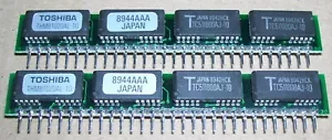 Neu Atari 520 1040 Ste Stacy Computer Speicher 2 X 1MB = 2MB 10ns Toshiba Sipps - Bild 1 von 1