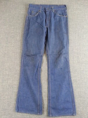 Pantalones de mezclilla JC Penney retro de colección años 70 para niños talla 16 azules súper vaqueros Foto 1 de 4