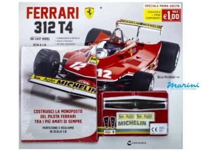 kit Ferrari 312 T4  1/8 , (Opera Completa) Centauria, Deagostini, Hachette - Immagine 1 di 2