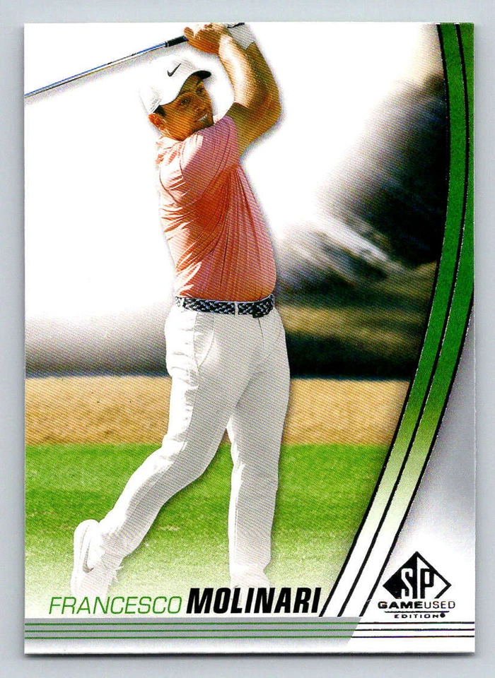 2021 SP Game Used #11 Francesco Molinari (ref 187685) - Image 1 of 2