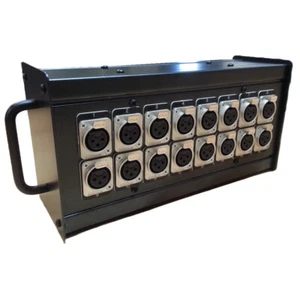 Redco 16-Kanal XLR/Dsub Combo Eingangsbox mit DB25 Buchsenausgängen - Bild 1 von 2