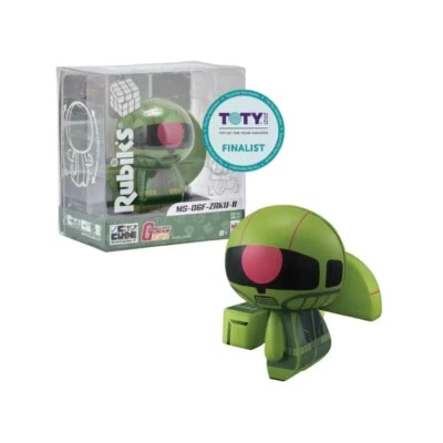 Rubik's MS-06 Zaku II Charaction Cube Puzzle Traje Móvil Gundam y MegaHouse Foto 1 de 4