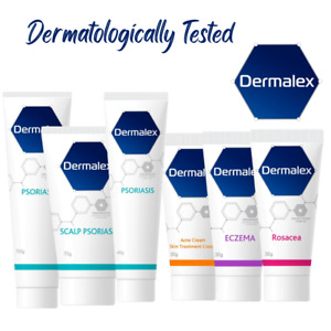 Dermalex Scalp Psoriasis/Psoriasis/Rosacea/Acne/Eczema Treatments New In Box