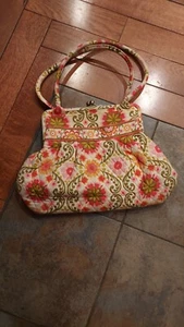 VERA BRADLEY HANDBAG SNAP CLOSURE - Picture 1 of 2