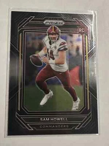 2022 Sam Howell Panini Prizm *BLACK* Rookie Card No. PB-10 - Picture 1 of 2