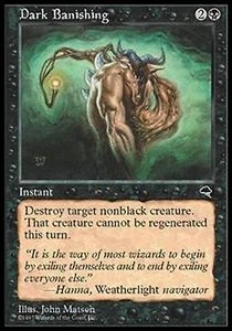 *MRM* EN 4x Obscur bannissement / Dark Banishing MTG TMP - Picture 1 of 1