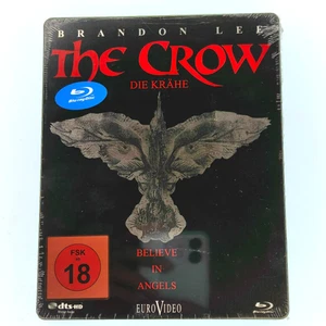 The Crow - Brandon Lee - Blu Ray - Steelbook -New Sealed - Region B - Picture 1 of 2