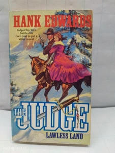 Lawless Land By Hank Edward 1992 1st/1st The Judge #6 Western Series - Foto 1 di 8