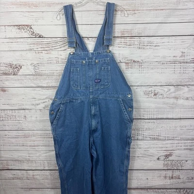 Mono Big Smith talla 44 vintage algodón cargo para hombre azul denim Foto 1 de 4