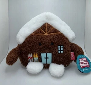 BUM BUMZ Chrissy Ski Lodge Cabin Plush 7.5" Bean Bag Stuffed Toy Russ Snow Cap - Picture 1 of 5