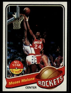 1979-80 Topps #100 Moses Malone - Picture 1 of 2