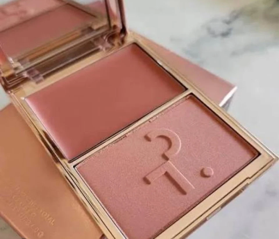 Rubor en crema y polvo Patrick Ta Double Take ~ No demasiado ~ Nuevo en caja Foto 1 de 1