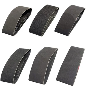 12 Pack 3 x 18 Inch Industrial Grade Silicon Carbide Sander Belts Set- 2 Pcs ... - Bild 1 von 7