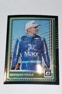 2025 Donruss Racing Brennan Poole Optic Black Velocity 11/39 - Picture 1 of 2