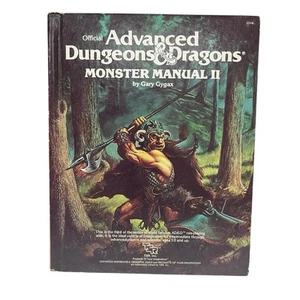 Advanced Dungeons & Dragons Monster Manual II Gary Gygax TSR 1983 1st Print - Picture 1 of 6
