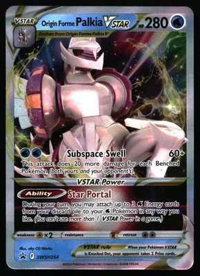 Origin Forme Palkia VSTAR #SWSH254 Pokemon SWSH: Sword & Shield Promo Cards - Image 1 of 2