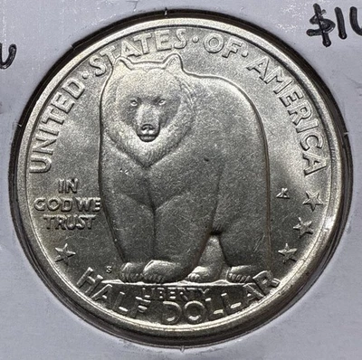 1936 Bay Bridge California Commemorative Silver Half Dollar 50C Coin BU Unc. - Image 1 of 4