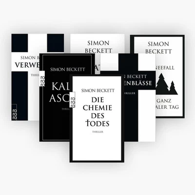 Simon Beckett / Die David Hunter Serie von Simon Beckett in 6 Bänden + 1 exk ... - Bild 1 von 4