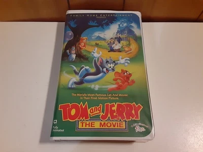 Tom And Jerry The Movie VHS F.H.E. Clamshell - Image 1 of 4