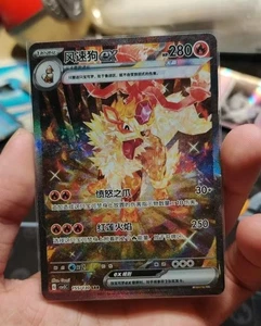 IN STOCK Pokemon 2025 S-Chinese  Fearless Terastal CSV3C 155/130 Arcanine EX NM - Picture 1 of 1