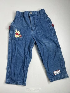 Vintage Disney Winnie Puuh Jeans Mädchen Größe 18 Monate - Bild 1 von 7