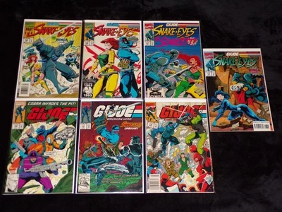 G.I. JOE  130 132 134 135 136 137 138 REAL AMERICAN HERO LOT 1982 MARVEL COMICS - Image 1 of 2