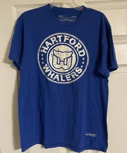 Camiseta Mitchell & Ness Hartford Whalers Hombre Grande Azul  - Imagen 1 de 5