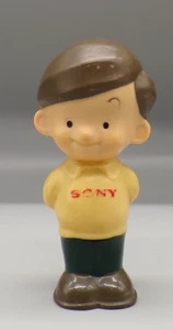 Vintage Japanese SONY BOY Japan AD CHARACTER sofubi 4" soft vinyl ADVERTISING ! - Picture 1 of 4