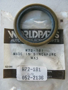 WORLD PARTS WHEEL SEAL (#052-2136) fits Mazda, Toyota - lot of 2 - Picture 1 of 2