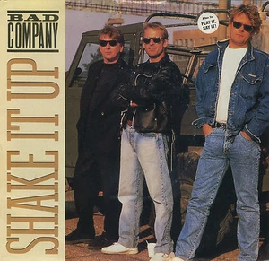 BAD COMPANY Shake It Up (1988 U.S. Double Side A Picture Cover Promo 7inch) - Picture 1 of 3