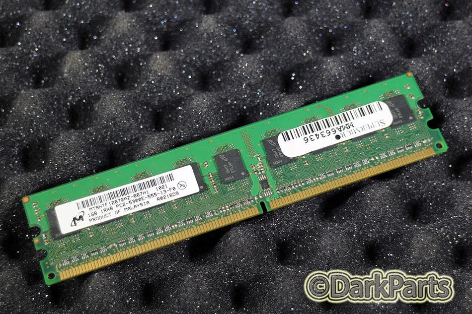 Micron MT9HTF12872AZ-667H1 1GB Memory RAM Supermicro MMA663437  - Image 1 of 1