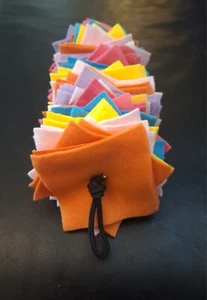 Square Snuffle Rope, Snuffle Toy, Treat Dispenser, Enrichment Puzzle, Dog Toy - Picture 1 of 3