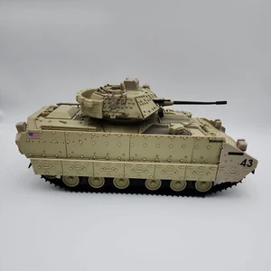 2007 Unimax Toys Bravo Team M3A2 Bradley Desert Camo READ - Picture 1 of 14