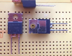 8A 1200V schnelle Wiederherstellungsdiode VS-HFA08TB120PBF TO-220AC Gleichrichter 95nS mehrere Stück - Bild 1 von 1