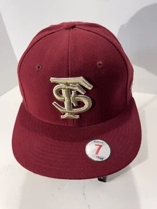 FSU Seminoles Florida State University Hat Cap Zephyr Size 7 Fitted Licensed New - Picture 1 of 5