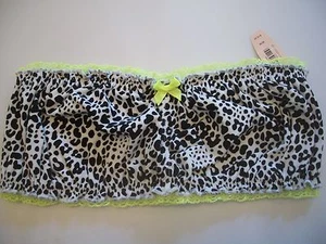 Victoria's Secret "PINK" TRÄGERLOSER BANDEAU-BRALETTE NEU MIT ETIKETT ANIMAL MEHRFARBIG 25FY - Bild 1 von 4