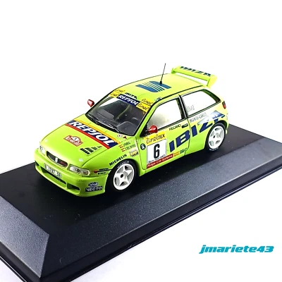 Kit auto Seat Ibiza #6 J. Puras - C. Del Barrio Rally MonteCarlo 1996 1:43 - Immagine 1 di 4