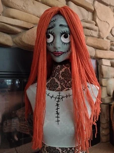 Custom handmade Yarn wigs long yarn wig, Halloween, Sally Inspired wig   - Picture 1 of 9