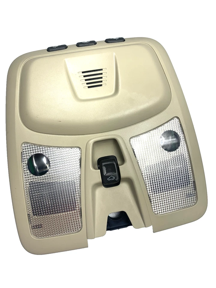 01-09 Volvo S60 V70 XC70 XC90 S80 CÚPULA FRONTAL mapa LUZ MONTAGEM AÉREA bege - Imagem 1 de 4