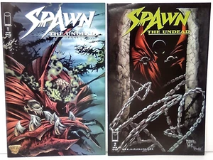 Spawn The Undead Issue 1 And Issue 2 Image Comics 1999 First Printing - Picture 1 of 12