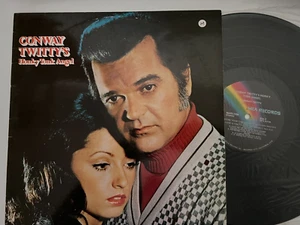 CONWAY TWITTY...HONKY TONK ANGEL - - Rare 1974 Australian 12" LP - Picture 1 of 1