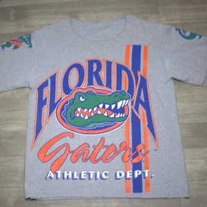 Vintage Florida Gators T-Shirt Men's Large Nutmeg AOP - Picture 1 of 7