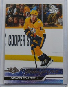 2023-24 Upper Deck #238 Spencer Stastney--Young Guns